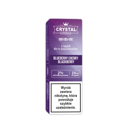 Liquid Crystal Salt 20mg 10ml Blueberry Cherry Blackberry
