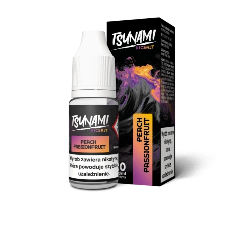 Liquid Tsunami Salt 10ml 10mg Peach Passionfruit