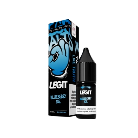 Liquid Legit Salt 20mg 10ml Blueberry Ice