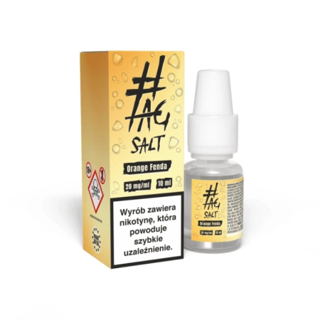 Liquid #TAG Salt Drinks 10ml Orange Fenda 20mg