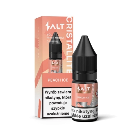 Liquid Cristallite Salt 20mg 10ml Peach Ice