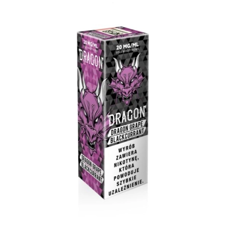 Liquid Dragon Salt 10ml 20mg Dragon Grape Blackcurrant