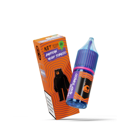 Liquid Go Bears Salt Net 10ml 20mg American Mixed Tobacco