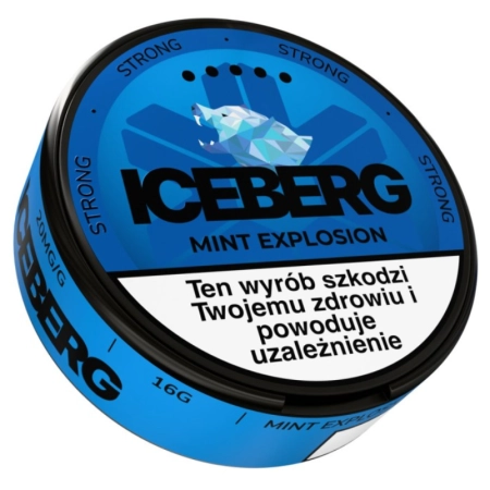 Woreczki nikotynowe ICEBERG 20mg – Mint Explosion Snus AKCYZA
