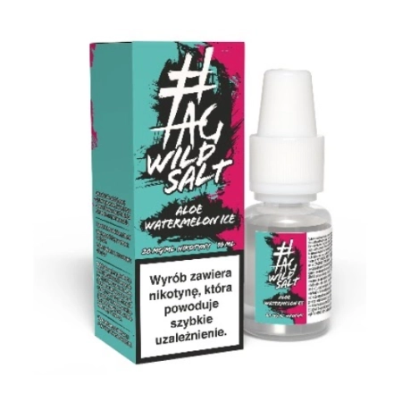 Liquid #TAG Salt Wild 10ml Aloe Watermelon Ice 20mg