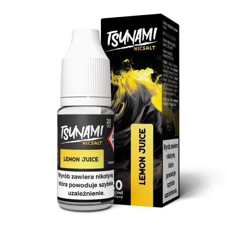Liquid Tsunami Salt 10ml Lemon Juice 20mg