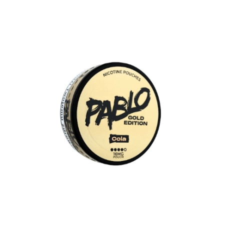 Woreczki nikotynowe PABLO Gold 20mg – Cola Snus AKCYZA