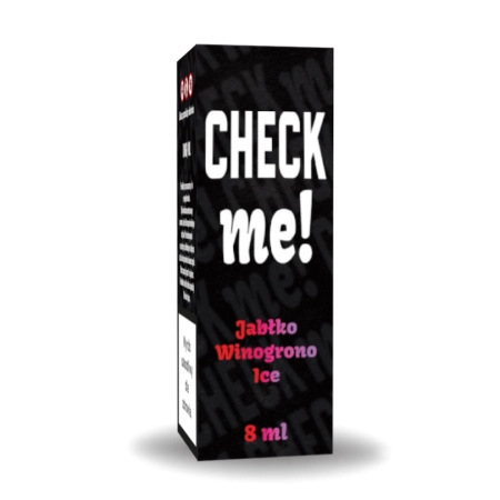 Longfill Aromat CHECK me! 8/10ml Jabłko Winogrono Ice