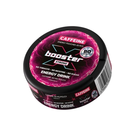 Woreczki Kofeinowe X-BOOSTER 80mg – Energy Drink Snus