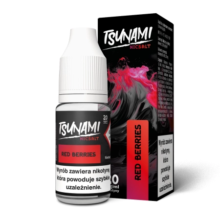 Liquid Tsunami Salt 10ml Red Berries 20mg