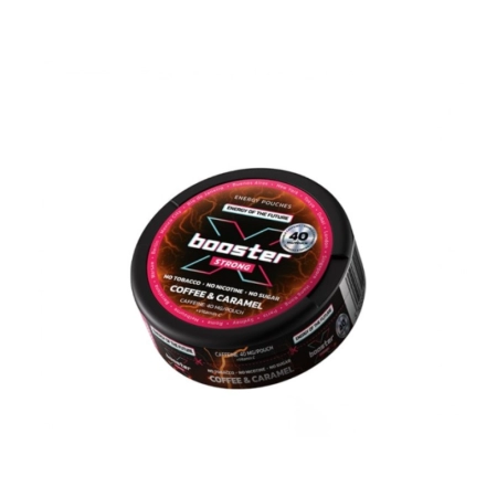 Woreczki Kofeinowe X-BOOSTER 40mg – Coffee Caramel Snus