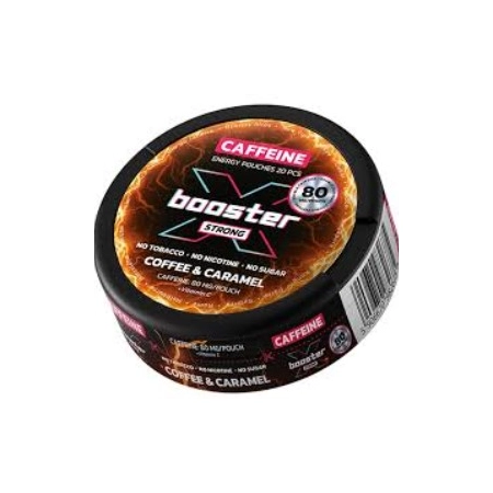 Woreczki Kofeinowe X-BOOSTER 80mg – Coffee Caramel Snus