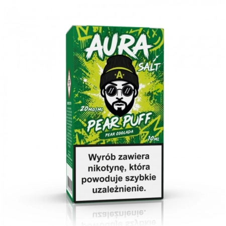 Liquid Aura Salt 20mg 10ml Pear Puff