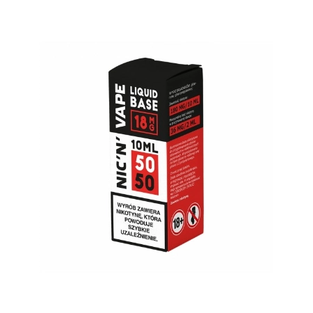 Baza Shot NIC’N’VAPE 10ml 50/50 18mg