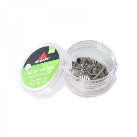 DIY – HELLVAPE Grzałki Quad Core Fused Claptons 3mm 0.28/0.14 Ohm (10szt.)
