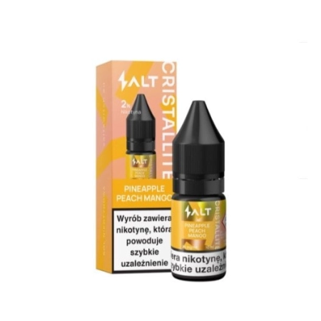 Liquid Cristallite Salt 20mg 10ml Pineapple Peach Mango
