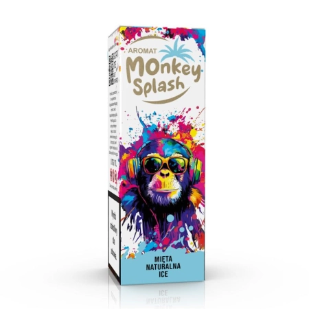 Longfill Aromat Monkey Splash 8/10ml Mięta Naturalna Ice