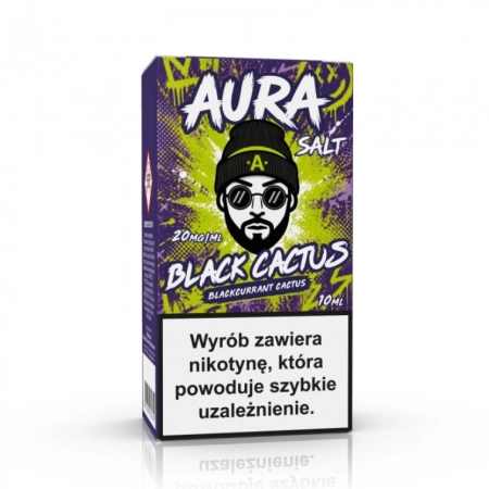 Liquid Aura Salt 20mg 10ml Black Cactus