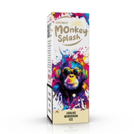 Longfill Aromat Monkey Splash 8/10ml Jabłko Winogrono Ice