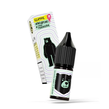 Liquid GO BEARS Classic 10ml Winogrono & Czarna Porzeczka 18mg