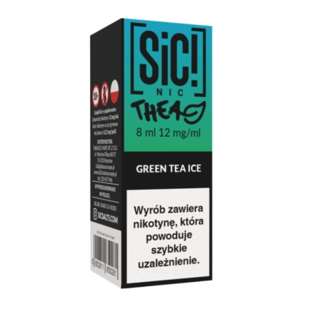Liquid SIC! NIC 8ml 12mg Green Tea Ice – Thea