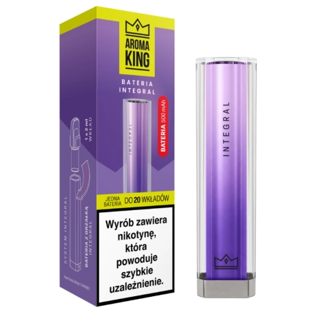 Bateria Aroma King 500mAh Integral System POD Purple
