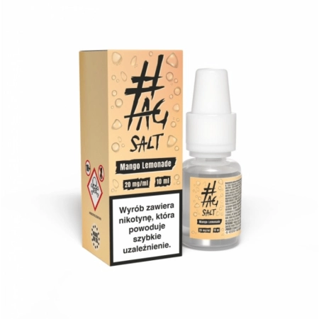 Liquid #TAG Salt Drinks 10ml Mango Lemonade 20mg