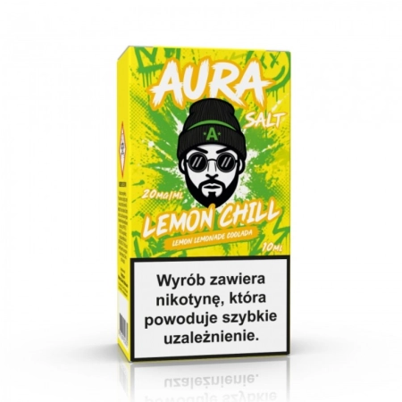 Liquid Aura Salt 20mg 10ml Lemon Chill