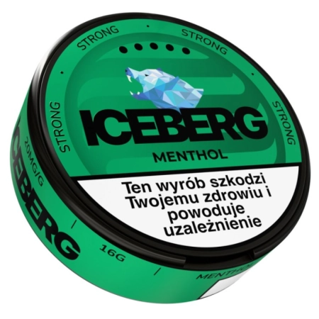 Woreczki nikotynowe ICEBERG 20mg – Menthol Snus AKCYZA