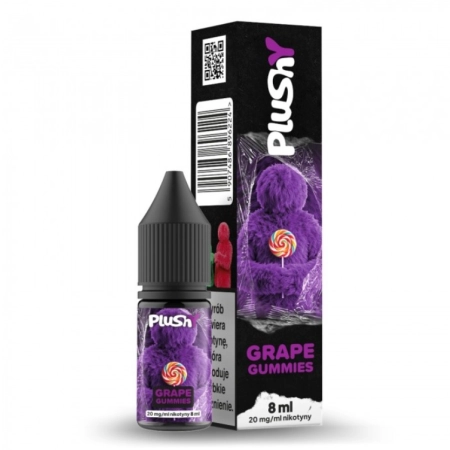 Liquid Plushy Salt Candy 8ml Grape Gummies 20mg