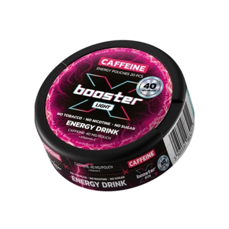 Woreczki Kofeinowe X-BOOSTER 40mg – Energy Drink Snus