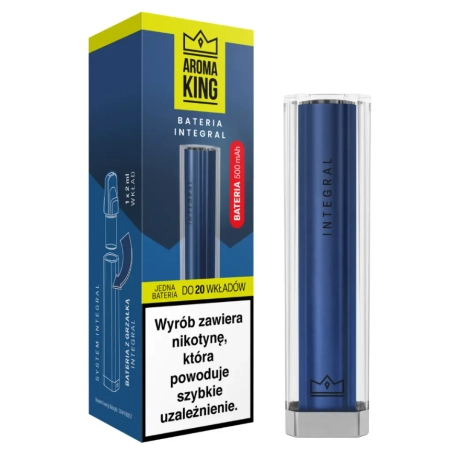 Bateria Aroma King 500mAh Integral System POD Gray Navy Blue