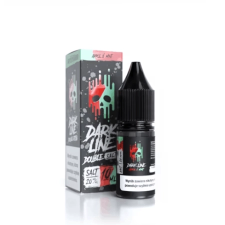 Liquid Dark Line Double Salt 10ml Apple Mint 20mg