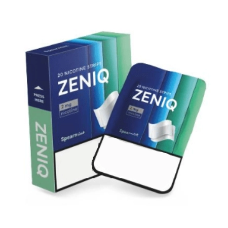 Listki Nikotynowe Zeniq 2 mg Spearmint (akcyza)