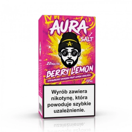 Liquid Aura Salt 20mg 10ml Berry Lemon