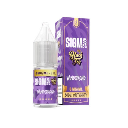Liquid Sigma by Black Fog 6mg 9ml Winogrono