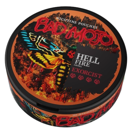Woreczki nikotynowe BAD MOJO 20mg – Hellfire 4/4 Exorcist Snus AKCYZA