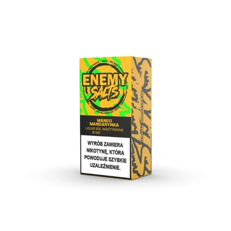 Liquid Enemy Salt 18mg 9ml Mango Mandarynka