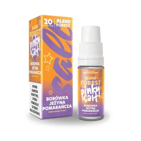 Liquid Pinky Salt 20mg Borówka Jeżyna Pomarańcza 10ml