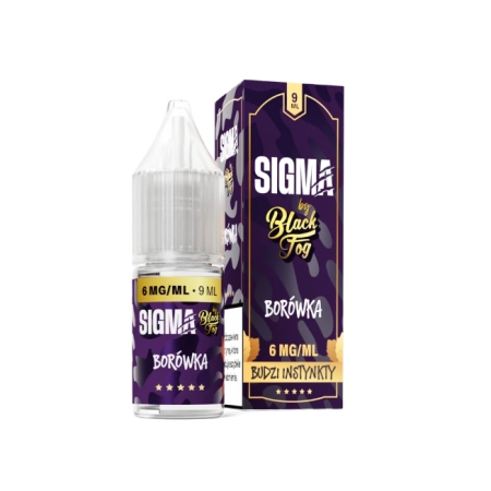 Liquid Sigma by Black Fog 6mg 9ml Borówka