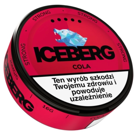 Woreczki nikotynowe ICEBERG 20mg – Cola Snus AKCYZA