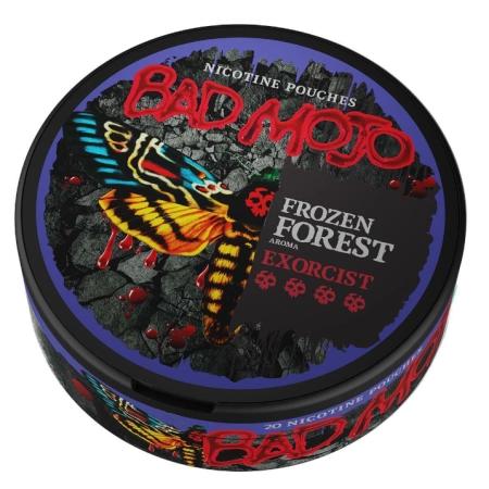 Woreczki nikotynowe BAD MOJO 20mg – Frozen Forest 4/4 Exorcist Snus AKCYZA