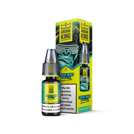 Liquid Aroma King Gorilla Salt 20mg 10ml Fresh Mint Bubble Tea
