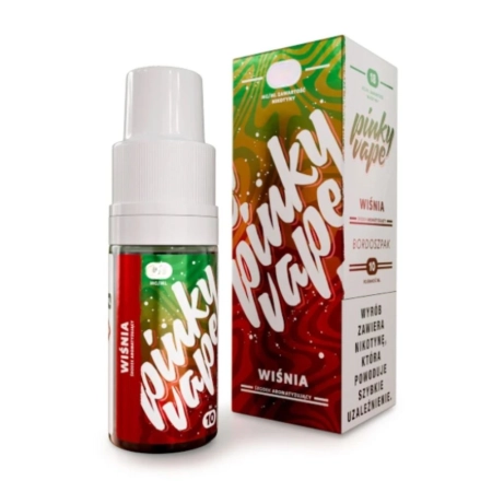 Liquid Pinky Vape 18mg 10ml Bordo Szpak Wiśnia