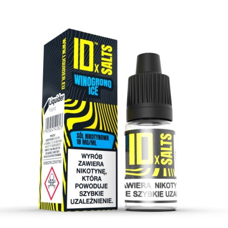 Liquid ID Salts Winogrono Ice 18 mg 9ml