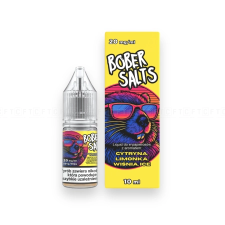 Liquid Bober Salts 20mg 10ml Cytryna Limonka Wiśnia Ice