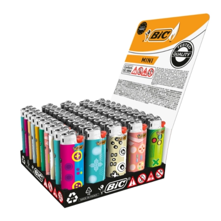 Zapalniczka BIC Mini Controler (opakowanie 50szt.)
