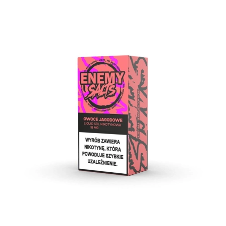 Liquid Enemy Salt 18mg 9ml Owoce Jagodowe