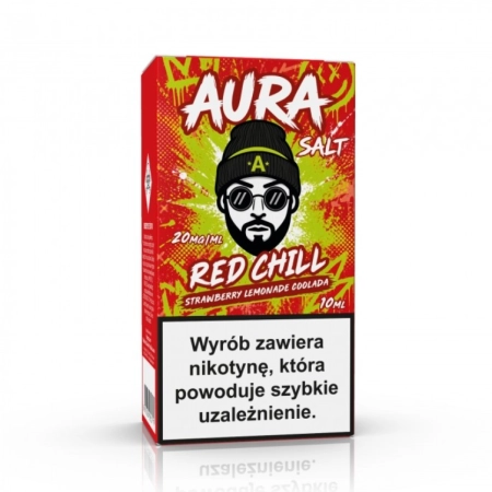 Liquid Aura Salt 20mg 10ml Red Chill