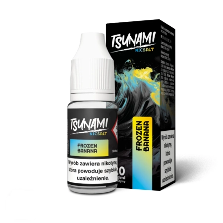 Liquid Tsunami Salt 10ml 10mg Frozen Banana